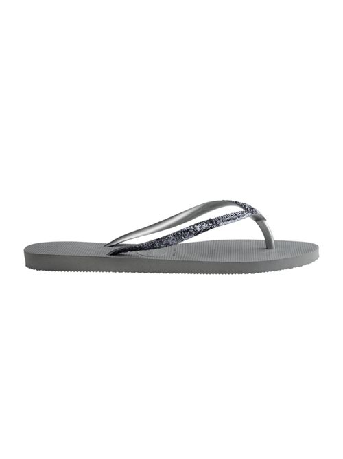 Infradito donna colore Steel Grey HAVAIANAS | SLIM GLITTER IISTEEL GREY